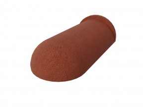 Заглушка полукруглого конька торцевая, 425 мм